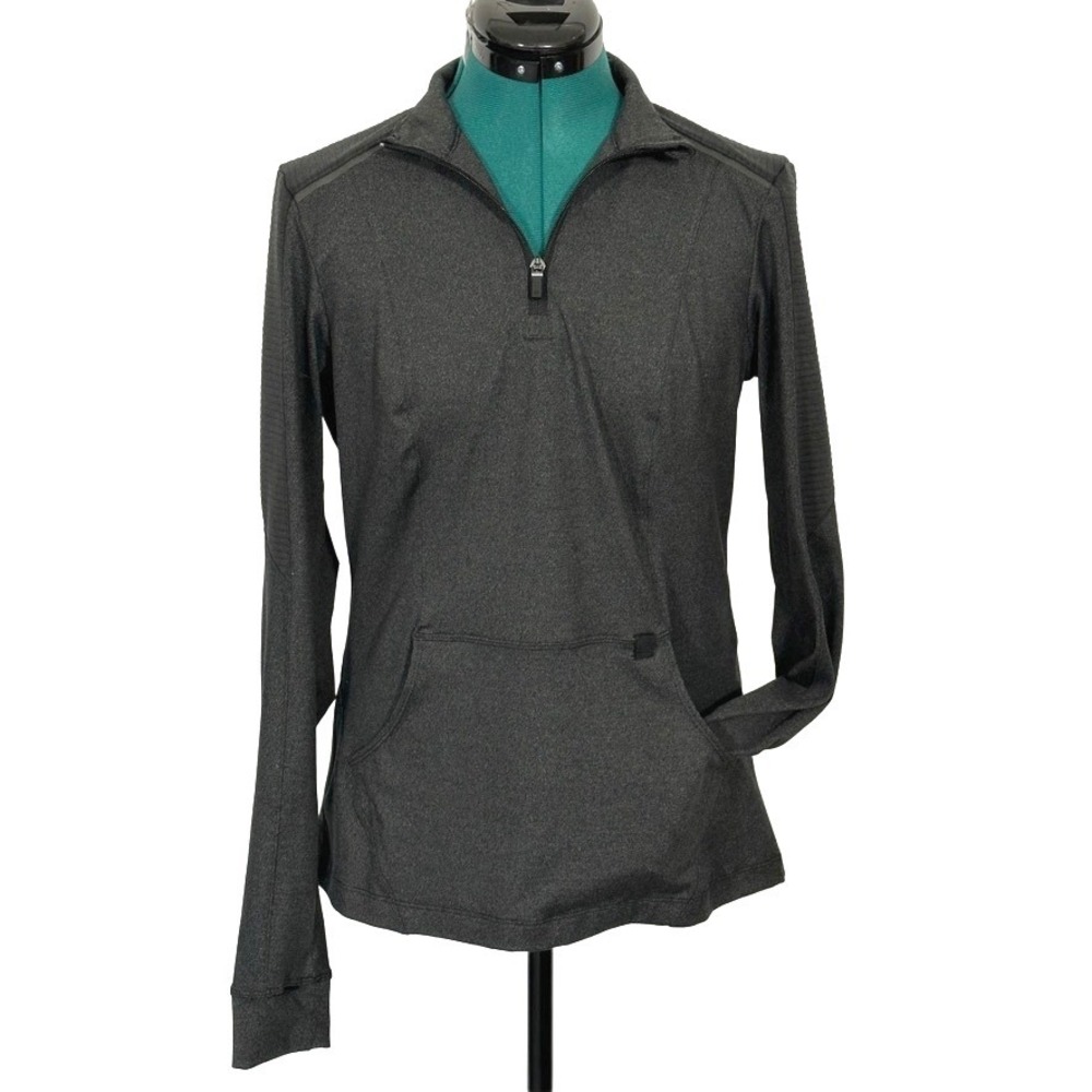 5.11 Tactical Womens Tessa 1/4 Zip Charcoal Gray‎ Pullover Size M 62055-135